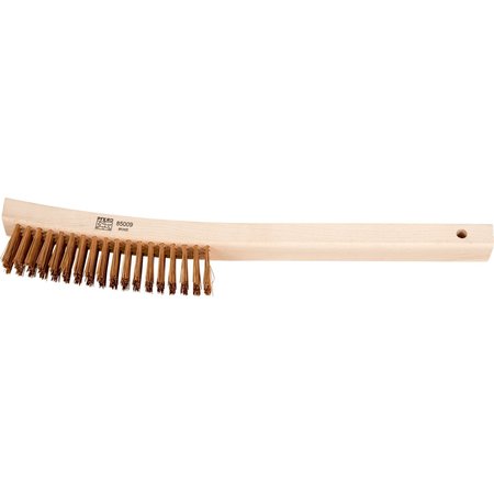 PFERD 7-1/2 in L Handle, 6-1/4 in L Brush, Hardwood 85009